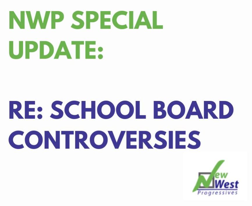 NWP President Budhwani announces new School Board By-Election Readiness Committee